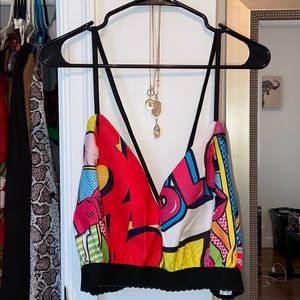 Plus size pop art print set